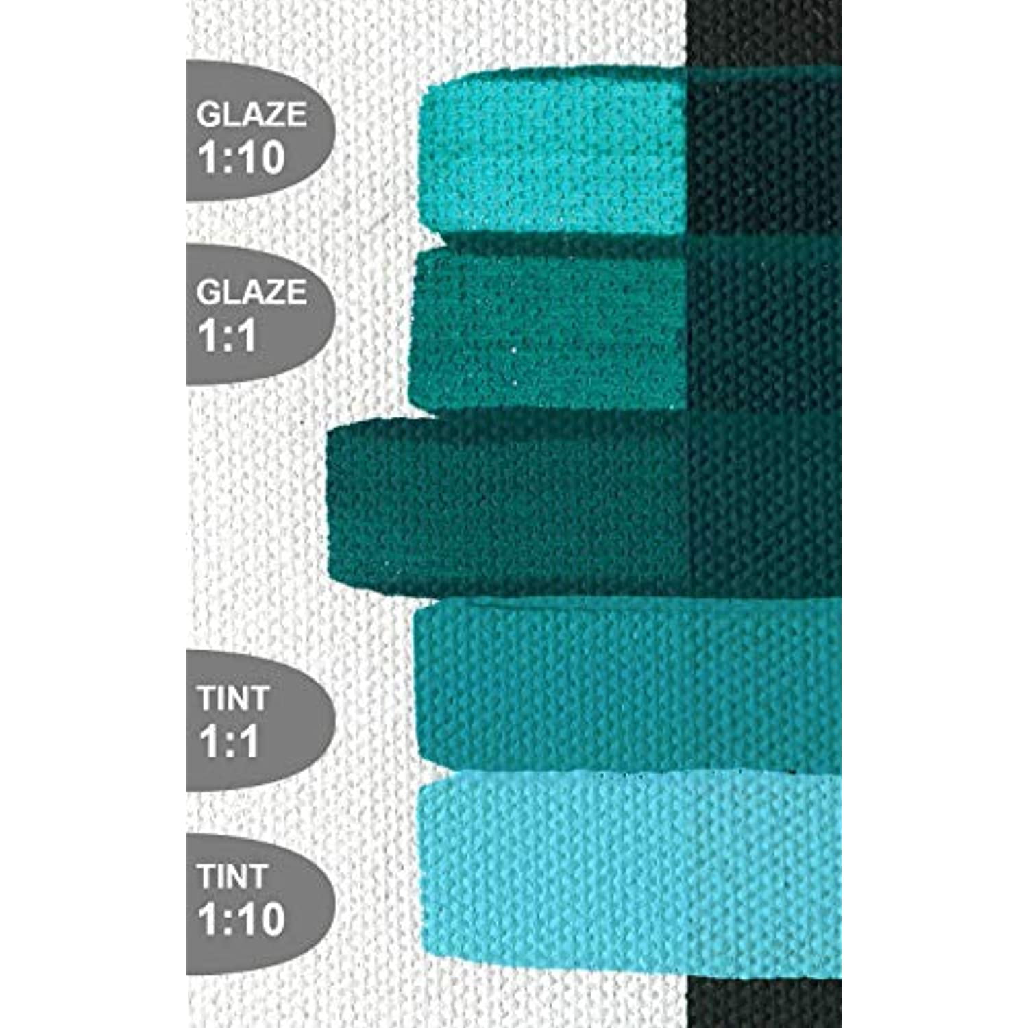 Golden SoFlat Matte Acrylic Paint - Turquoise, 473 ml, Jar