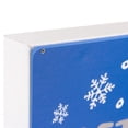 thumbnail image 3 of Northlight 12" Square 'Let it Snow' Woodblock Christmas Sign, 3 of 3