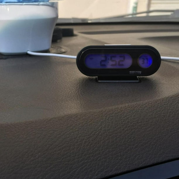 EDTara voiture Mini horloge électronique montre de temps Auto