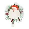 thumbnail image 2 of ABPWLY Home Christmas Retractable ID Badge Clip with Snowman Deer Design Rotatable Pull Cord for Holiday Party Office Decoration Gifts, 2 of 6