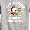 thumbnail image 3 of Peanuts - 1st Grade Is Out of this World - Toddler And Youth Crewneck Fleece Sweatshirt, 3 of 6
