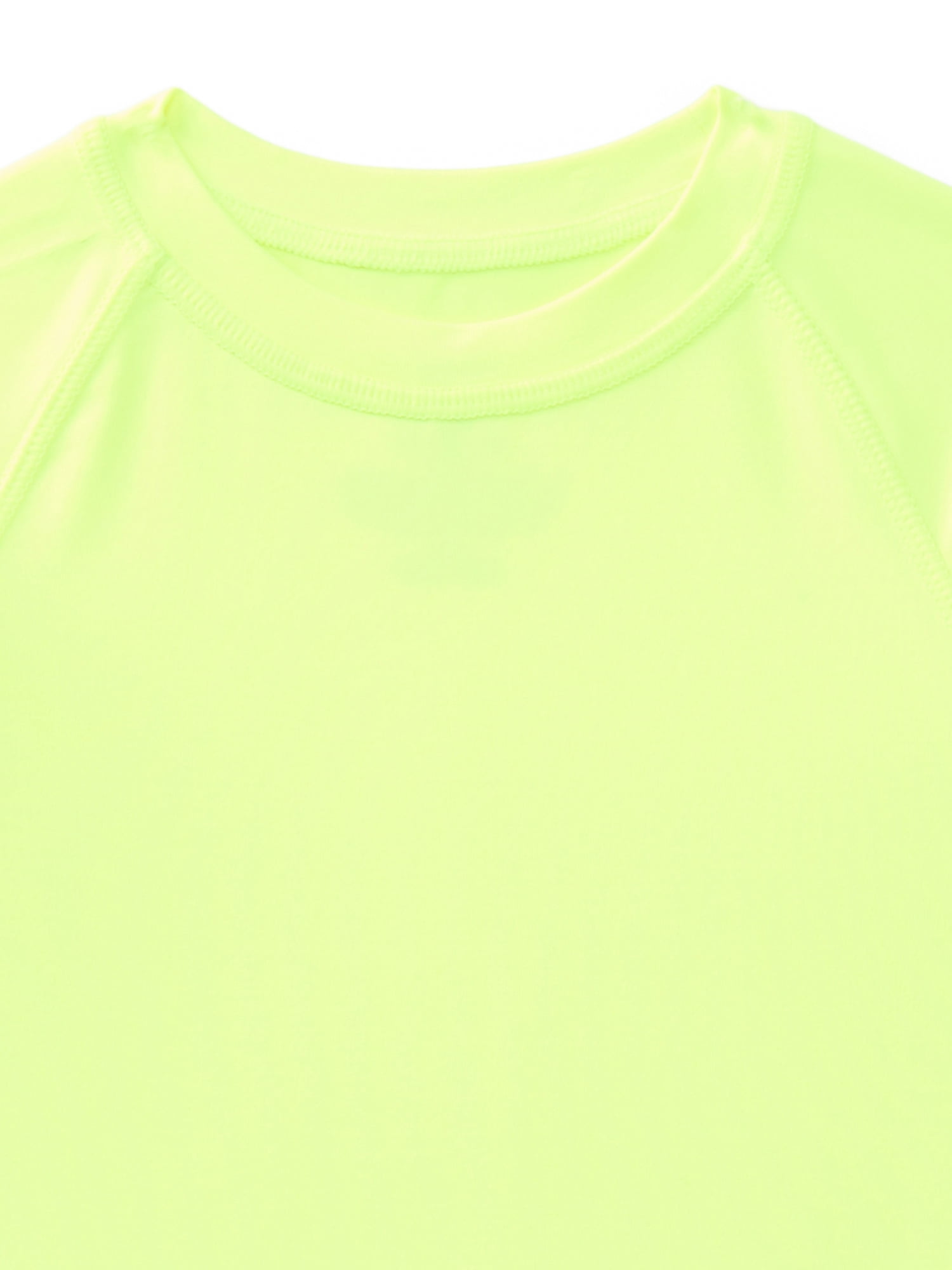 Wonder Nation Baby and Toddler Boy Short- Sleeve Rash Guard, Sizes 12M-5T