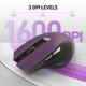 thumbnail image 3 of Mouse Inalámbrico Acer 2.4GHz USB 3 DPI 6 Botones Morado, 3 of 9