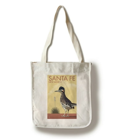 Roadrunner Hardware Bag Santa Fe, New Mexico - Roadrunner - Lithograph - Lantern Press Artwork (100% Cotton Tote Bag - Reusable) ()