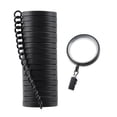 thumbnail image 1 of Cambria Designer Series  Premium Easy Glide 18 anillos de cortina  Metal con inserciones de nailon suave y silencioso con clips  2 pulgadas de diámetro (1-5/8 pulgadas de diámetro interior)  Acaba, 1 of 6