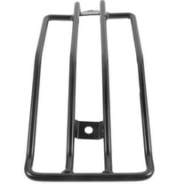 SEWCHICS Metal Motorcycle Rear Shelf Durable Black Luggage Rack Mount for Trips