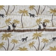 thumbnail image 4 of oneOone Polyester Lycra Fabric Tree|Leopard & Monkey Ikat Print Fabric BTY 56 Inch Wide, 4 of 4
