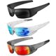 thumbnail image 1 of Gafas de sol deportivas QALLY para hombre, polarizadas envolventes con protección UV400, 1 of 7