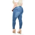 thumbnail image 4 of Jeans skinny con strech Tallas Extras, 3921 (Azul medio) azul 40, 4 of 5