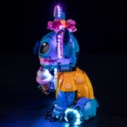 LED Lighting Kit for Lego 43249 Stitch Model, LED Lights Compatible with Lego 43249 Stitch Model (Lego Model Not Included)