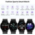 thumbnail image 3 of Smart Watch for Motorola Moto G (2024) Fitness Tracker Watches for Men Women, IP67 Waterproof HD Touch Screen Smartwatch for Android/iOS Phones, 24 Sports, Activity Tracker - Black, 3 of 5