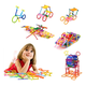 thumbnail image 1 of 400pcs Juego Didáctico Niños Juguete Educativo Bloques Cubo Colorido Xtellar multicolor, 1 of 4