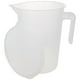 thumbnail image 2 of Jarra de plástico con la tapa de la leche medir la jarra gran capacidad de medición de la taza de medición, 2 of 6
