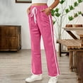 thumbnail image 7 of HOOJT Clearance!High Waisted Jogger For Women Stripe Side Drawstring Lightweight Workout Sweatpants Athletic Joggers Pants, 7 of 7