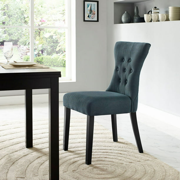 Modway Silhouette Upholstered Dining, Modway Regent Gray Fabric Dining Chair