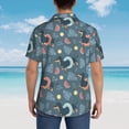 thumbnail image 6 of Balery Dachshund Dog Puppy Print Men's Hawaiian Shirts Short Sleeve Beach Shirt Relaxed Fit Vacation Button Down Shirts-X-Large, 6 of 9