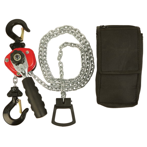 Ironton Mini Lever Chain Hoist, 550-Lb. Capacity, 5ft. Lift