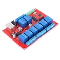 thumbnail image 1 of Relay Module, Ethernet Relay Module 8-Channel Remote Control Remote Configuration Button Working Mode TCP UDP Module Controller  For Computer Room For Company, 1 of 8