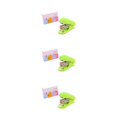 thumbnail image 4 of ZheElen ZHUTING Plastic Mini Stapler Students School Book Sewer Cartoon Manual Office Paper Binding Stapler green 3Set, 4 of 6
