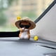 thumbnail image 2 of Mini figuras de gato para decoración del salpicadero del coche, bonitos accesorios para el interior del coche, para el escritorio de la oficina en casa, decoración automotriz., 2 of 8