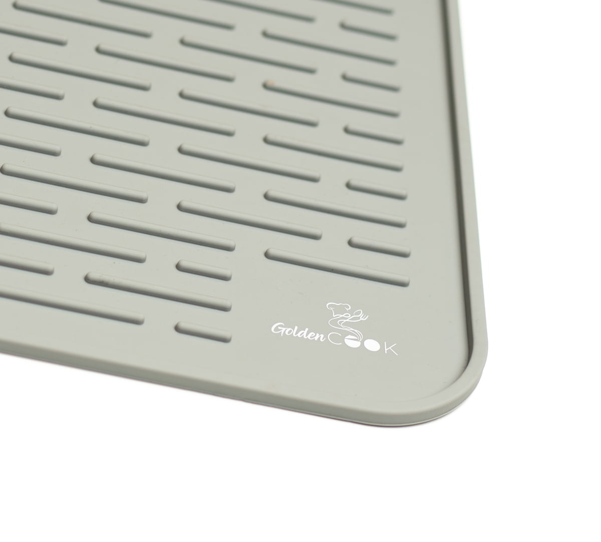 Silicone Grey Dish Drying Mat | Crate & Barrel