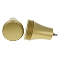 thumbnail image 2 of MERIVILLE 1-Inch Diameter Ardmore Telescoping Double Window Treatment Curtain Rod, 84-Inch to 120-Inch, Royal Gold, 2 of 3