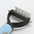 Professional DualSided Pet Grooming Brush with Gentle Soft Bristles
