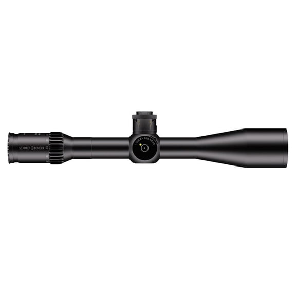 Schmidt Bender PM II 5-45x56mm High Power Riflescope, P4FL Reticle, 0.5cm Click Adjustments, First Focal Plane, Durable Aluminum Construction (666-911-972-I2-H6)