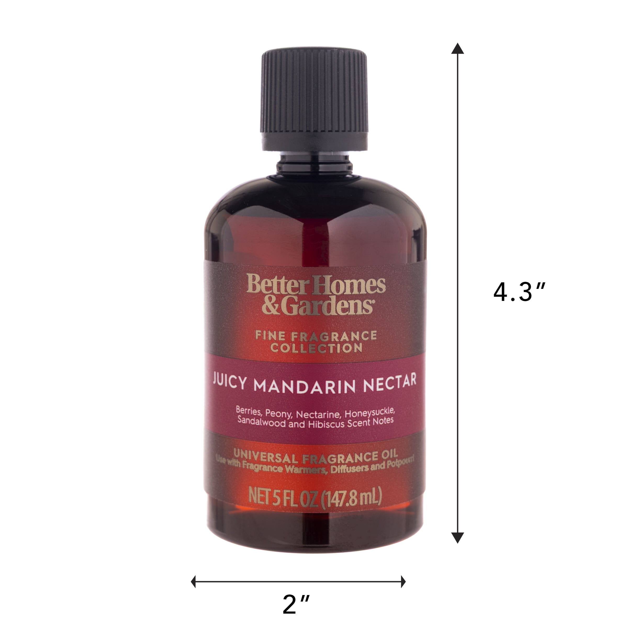 Better Homes & Gardens Fine Fragrance Universal Oil, Juicy Mandarin Nectar, 5 fl oz