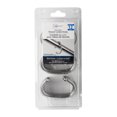 thumbnail image 2 of Mainstays C-Shape Decorative Shower Hooks, Nickel, Set of 12, 2 of 5
