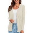 thumbnail image 2 of Urban CoCo Women's Button Down Lightweight Knit Cardigan Sweater with Pockets, 2 of 7