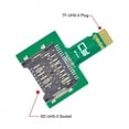 thumbnail image 5 of JSER TF Micro SD Male Extender to SD Card Female Extension Adapter PCBA SD/SDHC/SDXC UHS-III UHS-3 UHS-2, 5 of 7