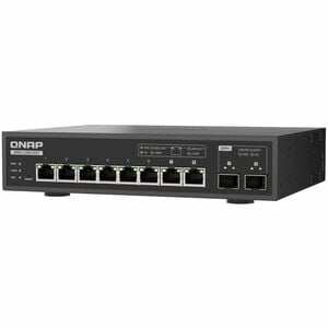 Qnap QSW-L3208-2C6T-US Unmanaged Switch 6 X 10base-t Perp 5-speed Auto Negotiation Port 2xsfp