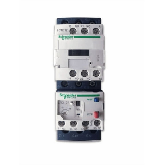Schneider Motor Starter Assemble 18A Coil 240V Overload Relay 12-18Amp.