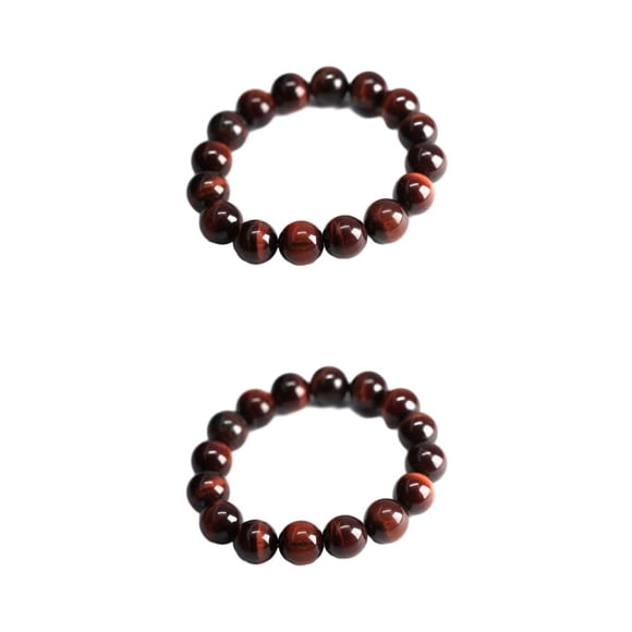 Sonducket de ojo de tigre única roja - Cuentas de piedra natural cómodas para Cuentas de oración única fácil de usar Type2 NO2