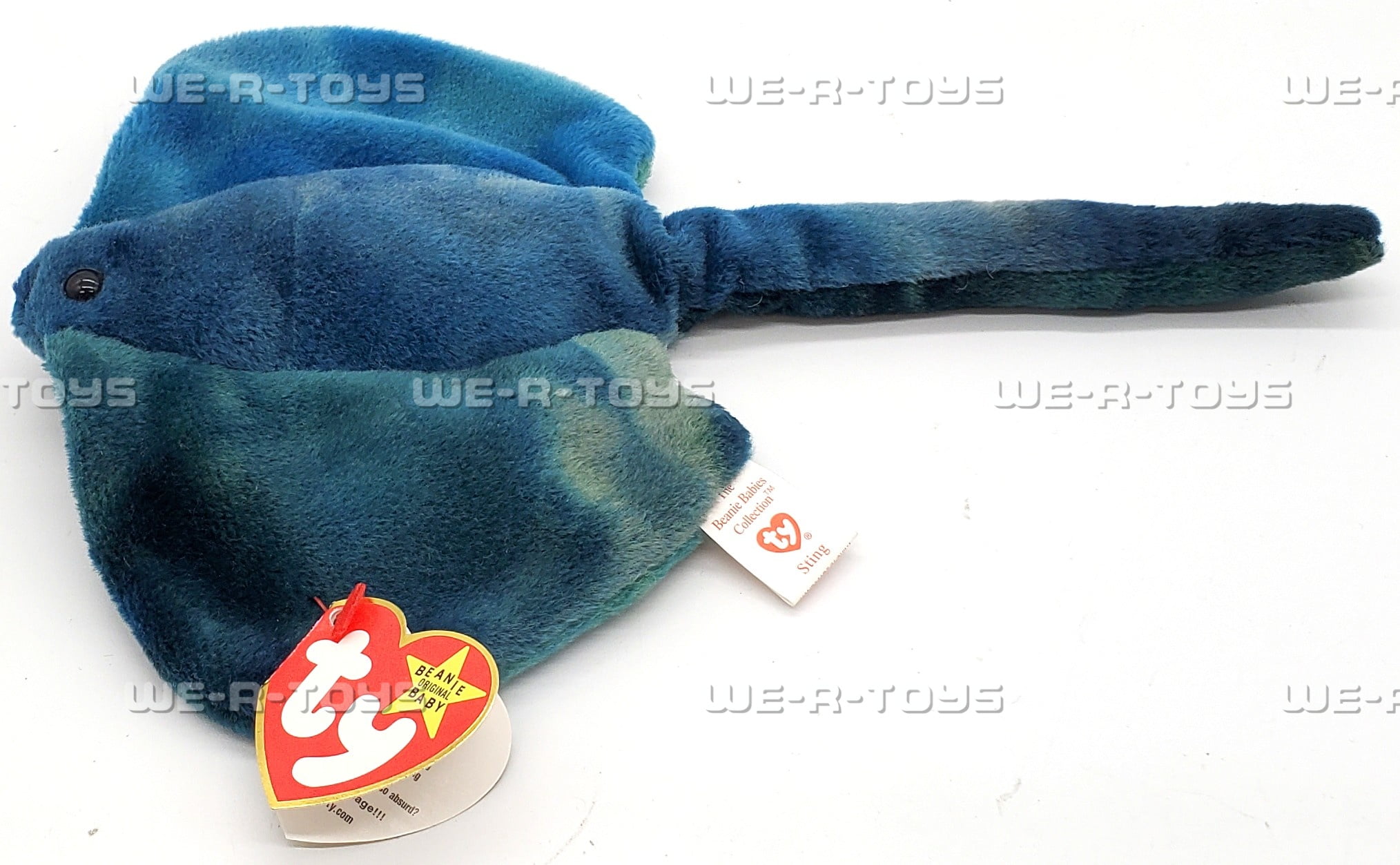 Ty Beanie Baby: Sting the Stingray | Stuffed Animal | MWMT