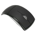 thumbnail image 5 of Ratón inalámbrico plegable portátil compacto 2,4G ratón plegable inalámbrico 1600 ppp mate ratón para juegos de oficina negro, 5 of 5