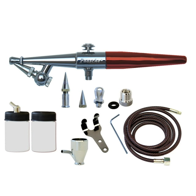 Set de aerógrafo Paasche H-3MH con cabezales de 4,5, 6,5 y 1,05 mm