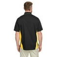 thumbnail image 2 of Men's Flash IL Colorblock Short Sleeve Shirt BLACK/ SNRY YLLW 6XL, 2 of 3