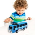 thumbnail image 4 of Pull Back City Bus Toy - Realistic Replica Vehicle with Self-Propelled Action for Imaginative Play, 4 of 5