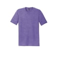 thumbnail image 5 of District Made DM130 Mens Perfect Tri Crew Tee, Purple Frost - Extra Large, 5 of 6