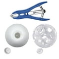 thumbnail image 4 of DIY Stress Ball Making Kit - Squeeze Maker Set with Expander Tool and 8 Ball Skins, Make Your Own Crunchy Stress Ball Toy for Kids & Adults, Sensory Activity & Party Craft Fun, 4 of 8