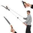 thumbnail image 1 of Outsunny 6.5ft Manual Pole Saw, Hand Pruning Saw, Secateurs, 1 of 10