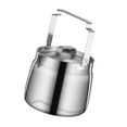 thumbnail image 2 of Contenedor de aceite de cocina de 2,0 l Macarena acero inoxidable con colador de malla, 2 of 8