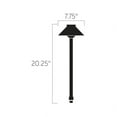thumbnail image 2 of Kichler Lighting - Stepped Dome Path - Landscape 12V Path & Spread - 16W 1 LED, 2 of 2
