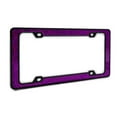 thumbnail image 4 of Creathome 3D Shining and Neon License Plate Frame from Pure Zinc Alloy Metal Per, 4 of 11