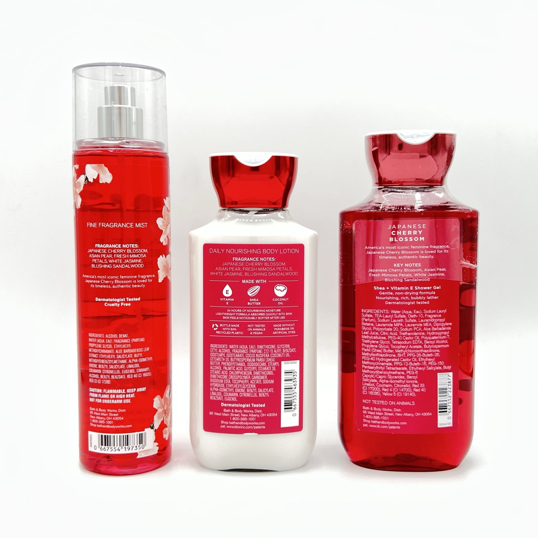 Bath and Body Works Japanese Cherry Blossom 3-Piece Bundle Bath and Body Works Japanese Cherry Blossom 3-Piece Bundle
