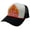Black, variant on Cup of Noodles Nissin Men's Officially Licensed Retro Foam Trucker Hat Cap (Red)