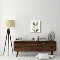thumbnail image 2 of Global Gallery's 'Golden Flower I' By Michael Mullan Stretched Canvas Wall Art, 2 of 4
