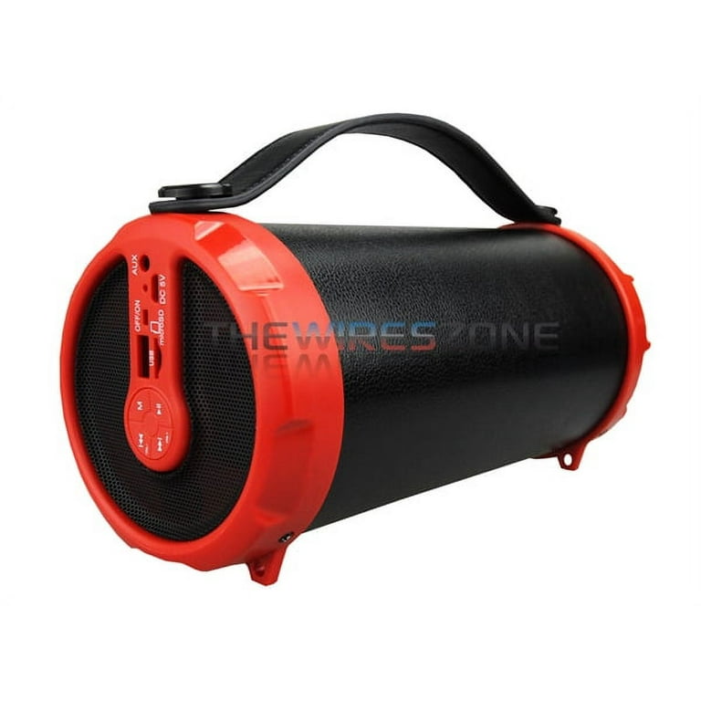 (未使用･未開封品)　Supersonic SC9SP Portable Speaker System by Supersonic 60wa65s Supersonic Portable Speaker - Red - Walmart.com